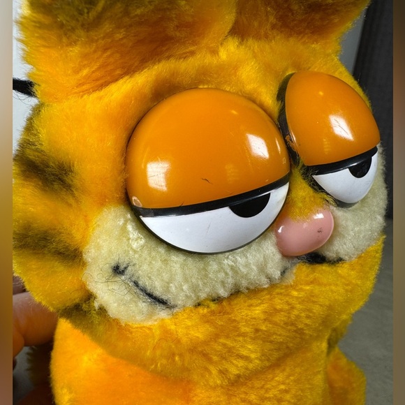Vintage 1981 Dakin Garfleid Small 5inch Plush Grumpy Cat - Picture 8 of 8